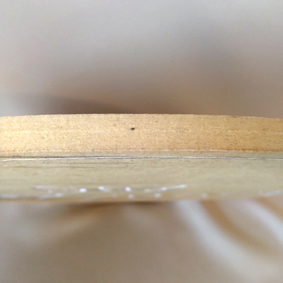 🎁"Say Grace" is Etched in a Beautiful Purple. Handmade, Wood Wall Plaque. - Picture 6 of 10